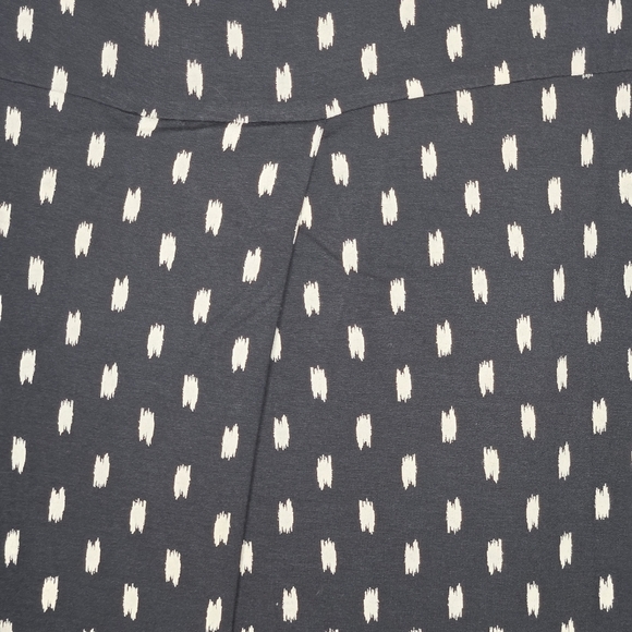 J Jill Womens Printed Short Sleeve Rayon Jersey Wearever Midi Dress Plus Size 3X - Picture 5 of 10